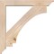 Ekena Millwork Imperial Traditional Smooth Bracket w/ Offset Brace, Douglas Fir, 5 1/2"W x 34"D x 34"H BKT0604X34X34IMP01SDF - alternate 3